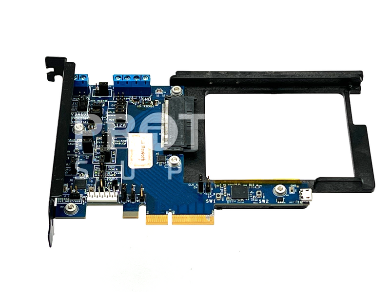 Load image into Gallery viewer, PCIe to U.2 NVMe SSD Test Adapter Card + SFF-8639 Connector with WARRANTY
