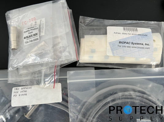 Lot of Misc Biopac Cable + Accessories