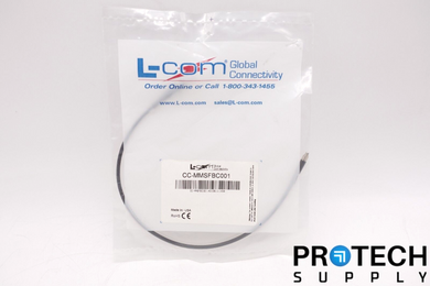 L-Com CC-MMSFBC001 Reverse Polarity SMA Jack Cable Assembly NEW with WARRANTY