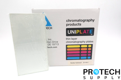 Incomplete (17/Pk) Analtech 21521 Uniplates Silica GHL 10 x 20cm 250um