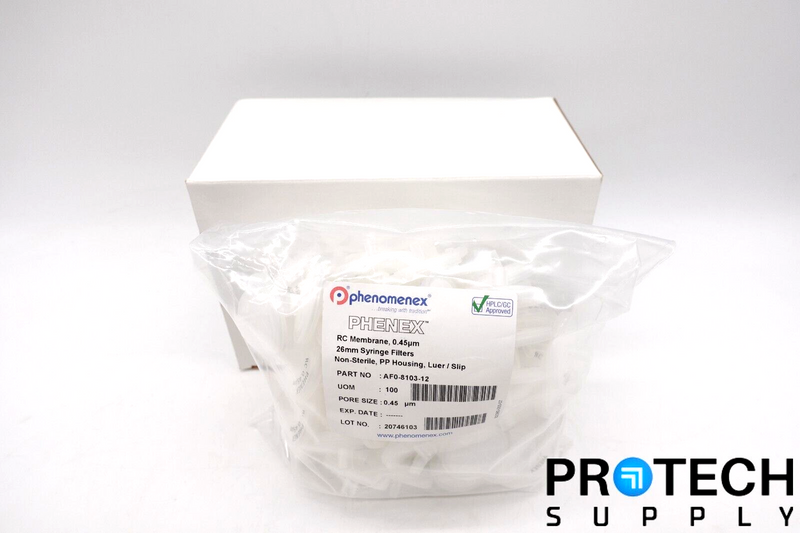 Load image into Gallery viewer, Phenex AF0-8103-12 Syringe Filters 0.45u Non-Sterile NEW
