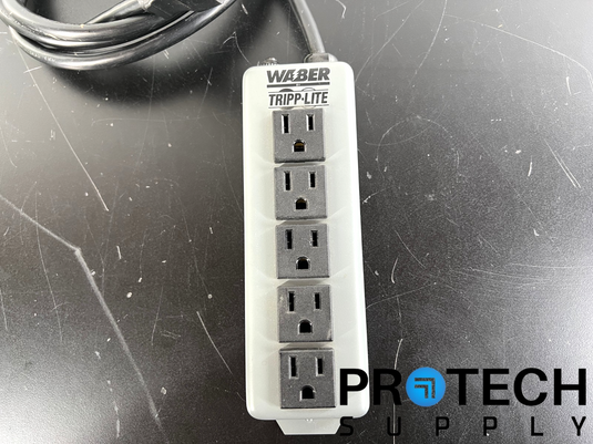 Tripp Lite5 Outlet Waber Switchless Industrial Power Strip 6ft with WARRANTY
