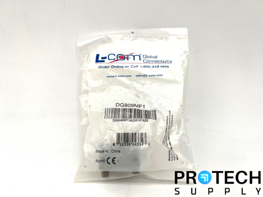 L-Com Low Profile Right Angle DB9 Adapter DG909MF1 NEW with WARRANTY