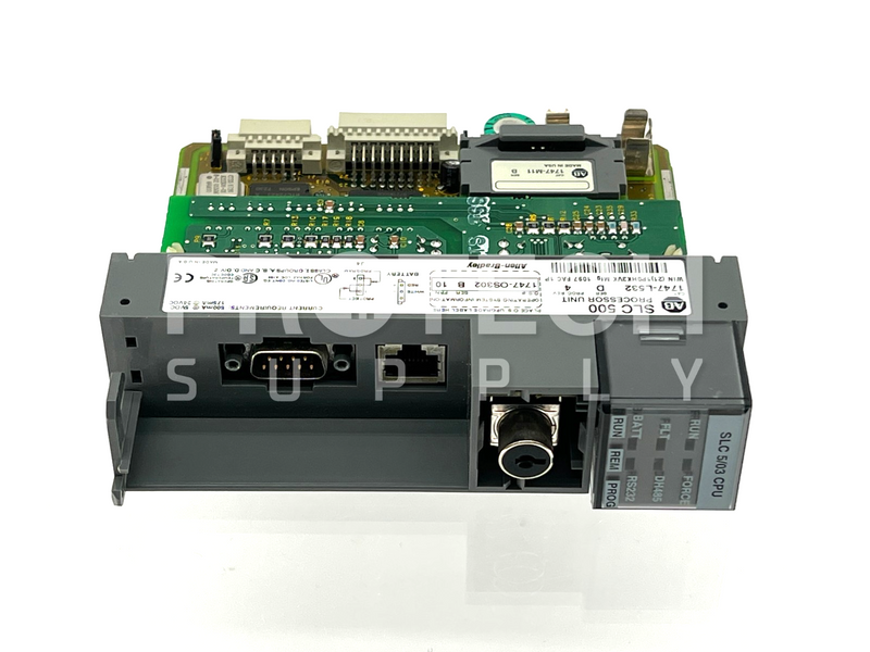 Load image into Gallery viewer, Allen Bradley 1747-L532 SLC 500 Processor Unit + Flash Memory Module w/ WARRANTY
