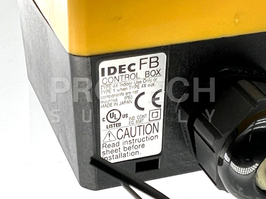 (Lot of 4) IDEC FB Emergency Stop Control Box Type 4X with WARRANTY