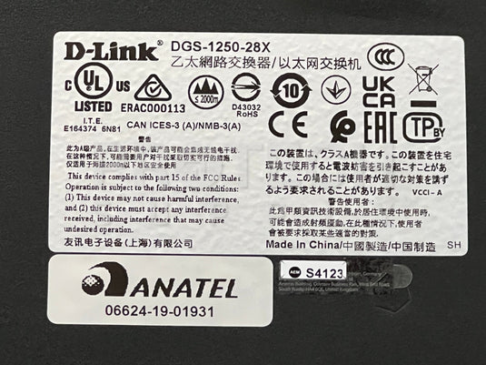 D-Link DGS-1250-28X 28-Port Smart Managed Switch NEW GUARANTEED