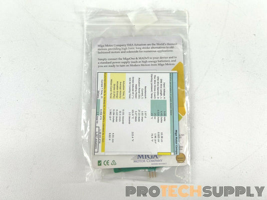 NEW Miga Motor Company MigaOne Shape Memory Alloy Electric Actuator W/ WARRANTY