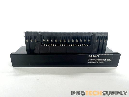 Keyence XC-T40E1 40-Electrode European Converter Terminal Block NEW  w/ WARRANTY