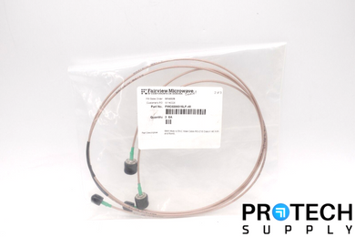 (Qty.2)  Faireview FMC0208315LF-48 SMA Male to BNC Male Cable NEW with WARRANTY
