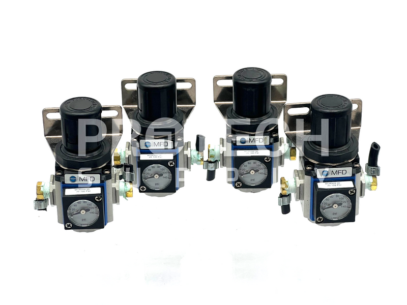 Load image into Gallery viewer, (Lot of 6) Bimba x2 MGR200-06L + x4 MGR200-06 PSI Regulator GUARANTEED
