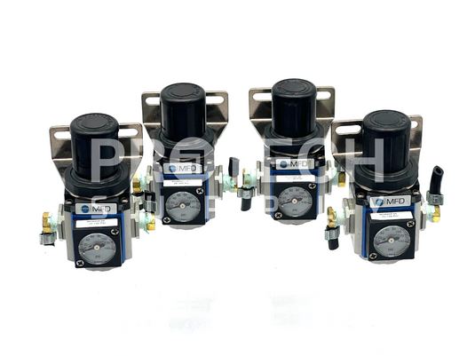 (Lot of 6) Bimba x2 MGR200-06L + x4 MGR200-06 PSI Regulator GUARANTEED