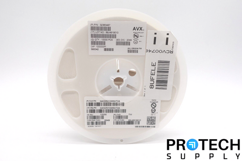 10,000/Reel KYOCER 0402ZD106MAT2A ±20% 10V Ceramic Cap X5R 0402 NEW & WARRANTY