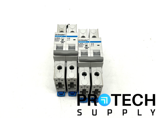 (Lot of 2) US Breaker C60X2C30 Circuit Breaker with WARRANTY