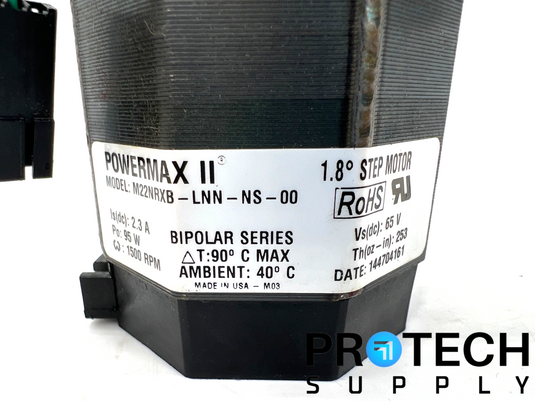 Powermax II M22NRXB-LNN-NS-00 Stepper Motor Assy with WARRANTY