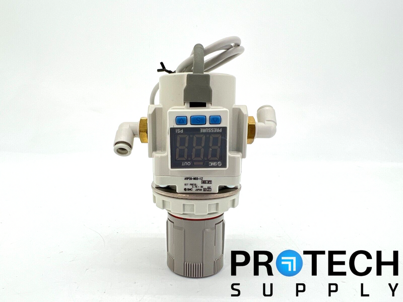 Load image into Gallery viewer, SMC APR30-N02-1Z Precision Air Regulator + Pressure Switch Assy with WARRANTY

