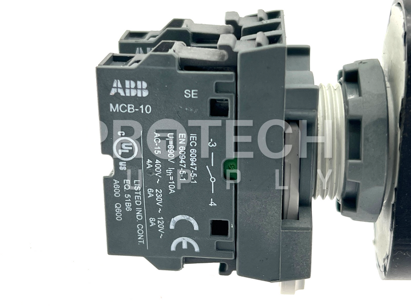 Load image into Gallery viewer, ABB MCB-10 + MCB-01 Push Button Assembly with WARRANTY

