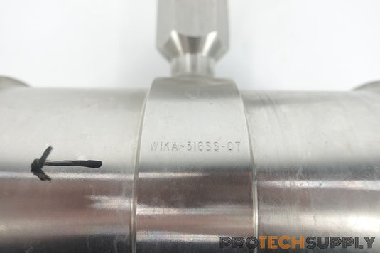 Wika 891.34.500 Tronic Pressure Transmitter with Wika 316 SS-07 with WARRANTY