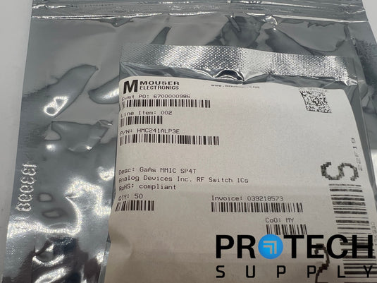 (50/Pk) Analog Devices HMC241ALP3E IC RF Switch NEW with WARRANTY
