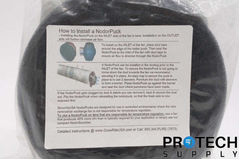 Load image into Gallery viewer, GrowRiteUSA 6' Odor Eliminating Puck Mineral Filter NEW
