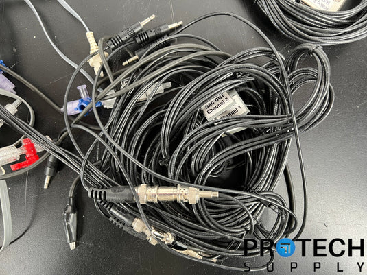 Lot of Misc Biopac Cable + Accessories