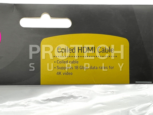 (Lot of 5) Elvid HDMIAD-015-C Coiled HDMI Cable to Micro-HDMI NEW with WARRANTY