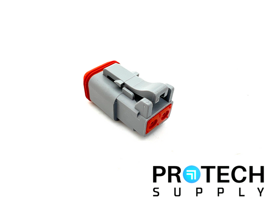 (14/Pk) Amphenol Sine AT06-2S Rectangular Connectors NEW with WARRANTY