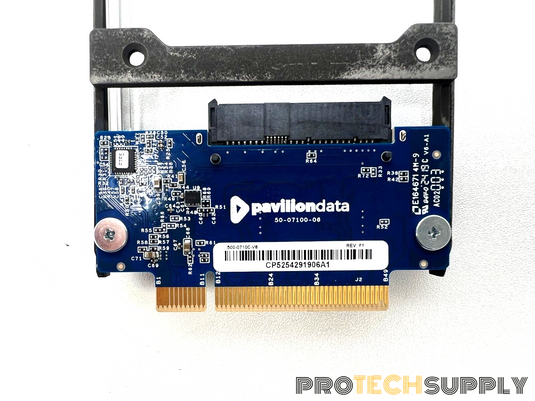 SSD Adapter NVME U.2 to PCIe x8 Pavilion Data 500-07100-V6  SSD Tray w/ WARRANTY