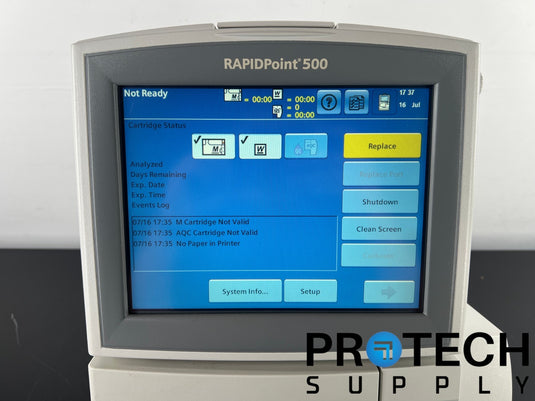 SIEMENS RAPIDPoint 500 Blood Gas Analyzer with WARRANTY