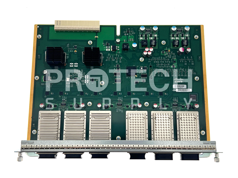 Load image into Gallery viewer, Cisco WS-X4606-X2-E Line Card + 6 Transceiver Module GUARANTEED
