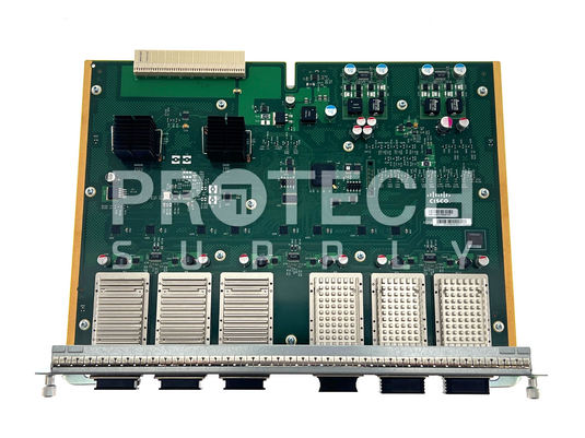 Cisco WS-X4606-X2-E Line Card + 6 Transceiver Module GUARANTEED