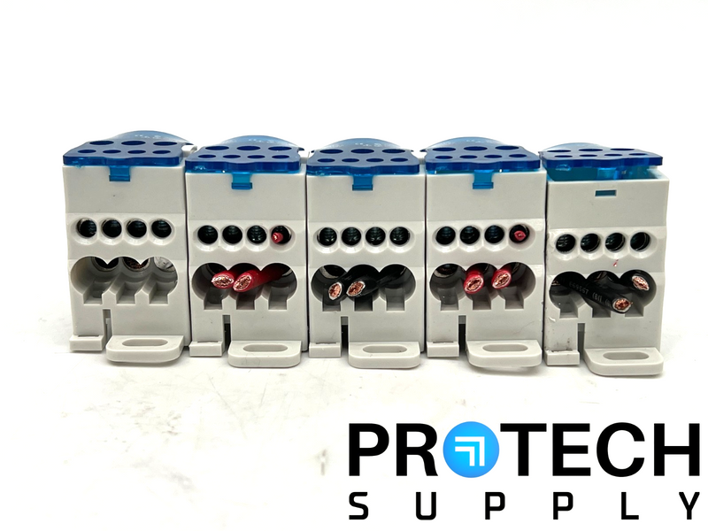 Load image into Gallery viewer, (Lot of 5) MK Electric UKK80 Unipolar Distribution Terminal Block with WARRANTY
