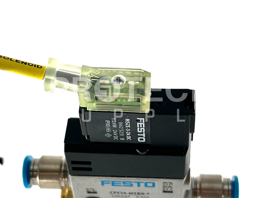 FESTO CPE14-M1BH Solenoid Valve 196887 + MSZE-2-24 Sensor Valve Assy w/ WARRANTY