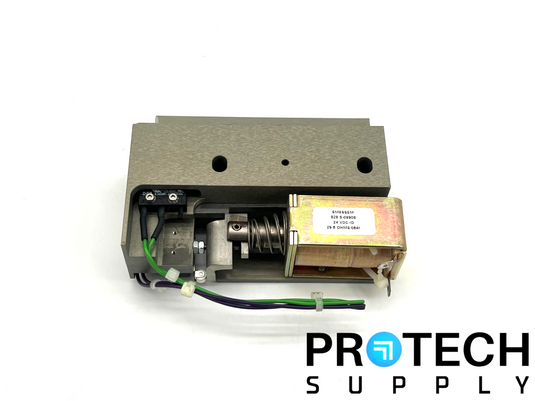 Solenoid Lock Actuator Assy from Genevac EZ-2 with WARRANTY