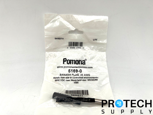 Pomona Banana Plug 20 AWG 5169-0 NEW with WARRANTY