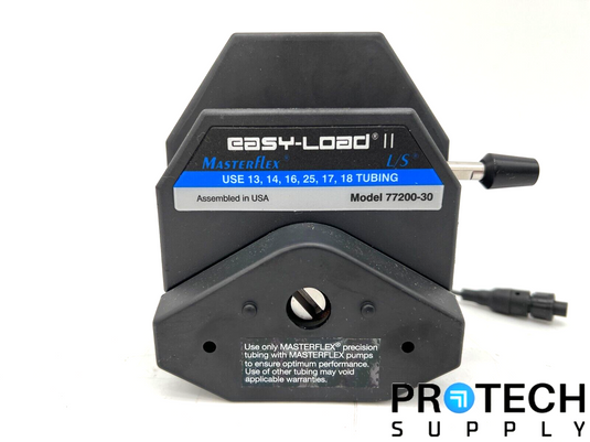 Masterflex L/S Easy-Load II Pump Head 77200-30 NEW with WARRANTY