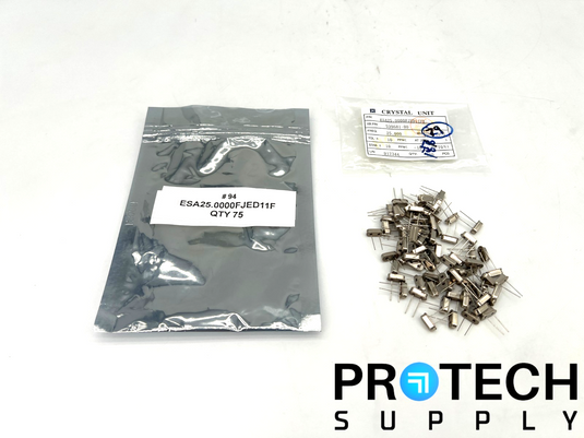 (75/Pk) Crystal Unit ESA25.0000FJED11FE Crystal Oscillator with WARRANTY