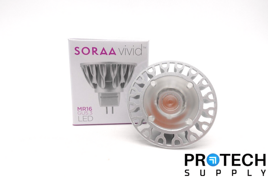 Soraa Vivid MR16 / LED Bulb GU5.3 2700K 25° / SM16-07-25D-927-03 NEW w/ WARRANTY
