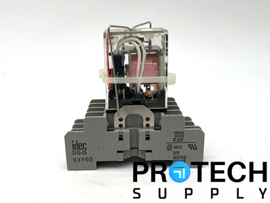 Idec SY4S-05 Relay Base Socket + OMRON MY4 Relay Assy with WARRANTY