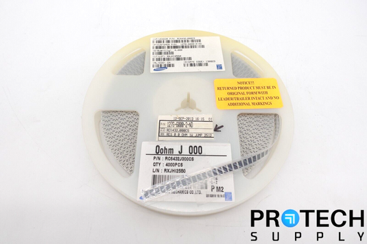 (Approx. 4000) Samsung RC6432J000CS Roll of Jumper Chip Resistor with WARRANTY