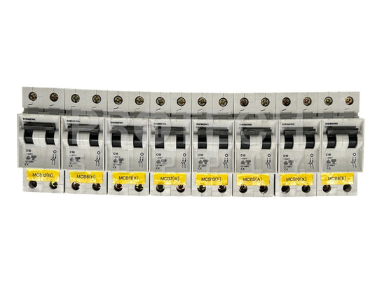 (Lot of 16) SIEMENS Circuit Breaker 5SX22 / 5SX23 / 5SM1346-0SC70 with WARRANTY