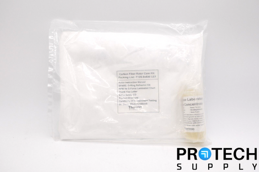 Thermo Scientific F12S-6x500 LEX Carbon Fiber Rotor Care Kit with WARRANTY