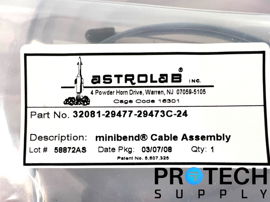 Astrolab 25" 32081-29477-29473C-24 Cable Assembly SMP to SMP NEW with WARRANTY