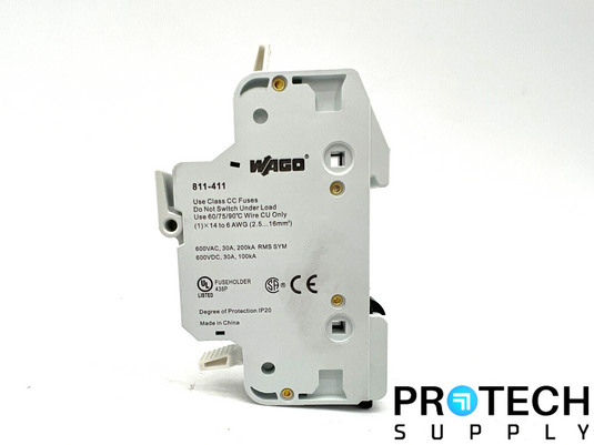 6/Pk Wago Terminal Block Connector 811-411 NEW with WARRANTY