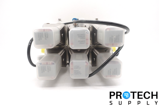 6x GEMU 9651 10D AX64B2 Diaphragm Valve with M600 Valve Block with WARRANTY
