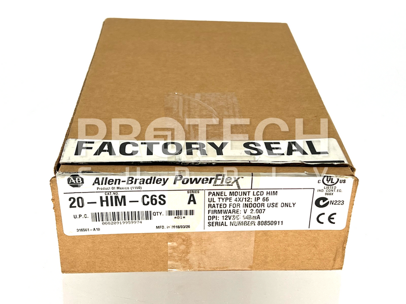 Load image into Gallery viewer, Allen Bradley 20-HIM-C6S Panel Mount LCD HIM NEW with WARRNTY
