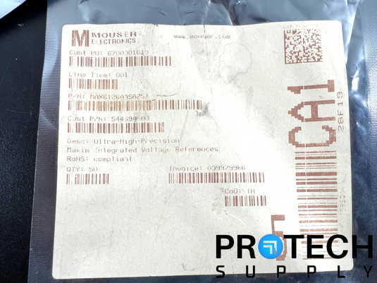 (155/Pk) Analog Devices MAX6126AASA25+ Voltage Reference IC 2.5V with WARRANTY