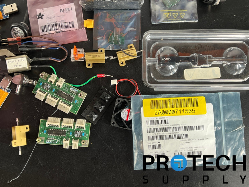 Load image into Gallery viewer, Lot of Misc Electronics Prototype Boards Adapters Wires
