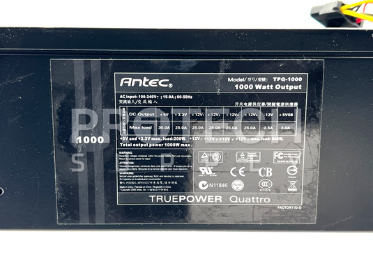 Antec TPQ-1000 TruePower Quattro Power Supply with WARRANTY