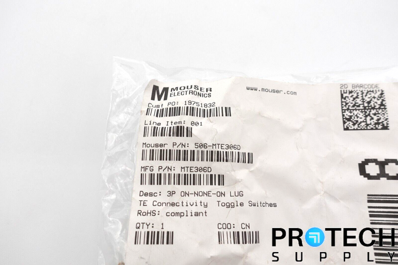 Load image into Gallery viewer, TE Connectivity 506-MTE306D Toggle Switches NEW with WARRANTY
