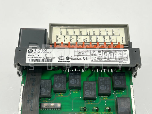 Allen-Bradley 1746-0X8 SLC500 Output Module Ser A with WARRANTY
